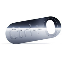 Ctrl+O bottle opener