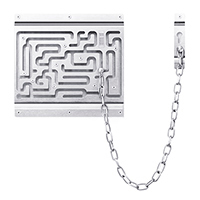 Defendius door chain