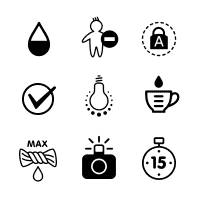 M.Video pictograms