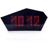 Reflectius clock
