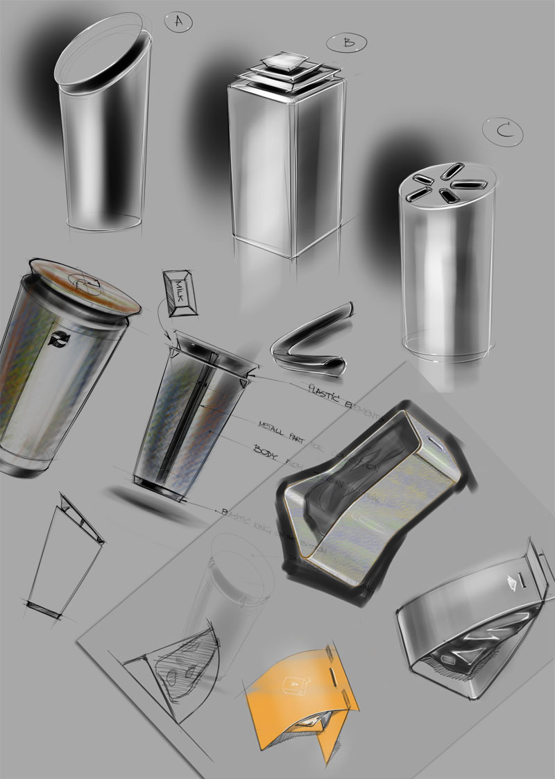 Making of the Tetra Pak recycling containers