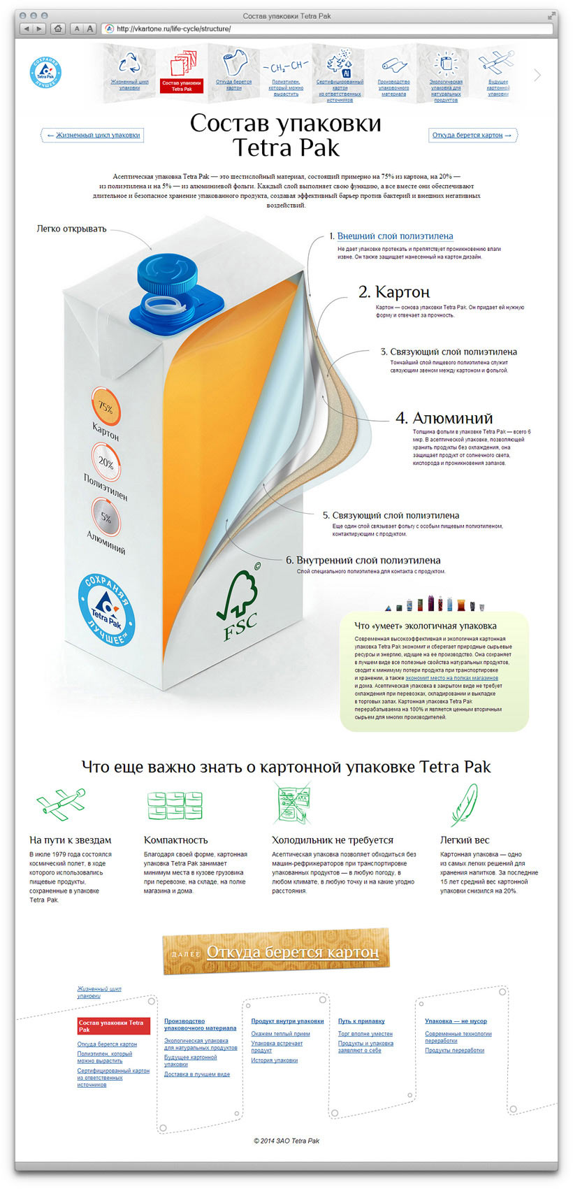 Tetra Pak website