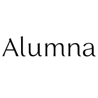 Alumna typeface
