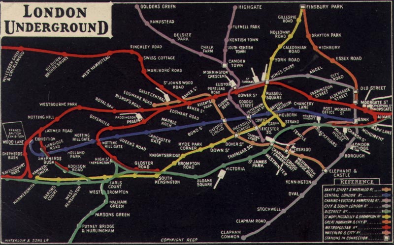 Original Underground Map